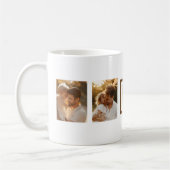 Custom Vatertag Tasse mit Fotos - "Bester Vater" (Links)