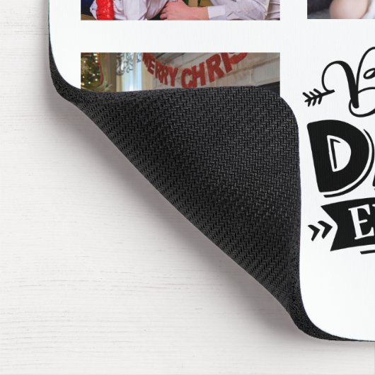 Custom Vathers Day Geschenk BEST VATER FotoCollage Mousepad (Ecke)