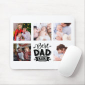 Custom Vathers Day Geschenk BEST VATER FotoCollage Mousepad (Mit Mouse)