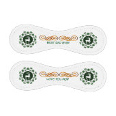 Custom Vathers Day Weihnachtskranz-Rentierer Baseball (Paneele)