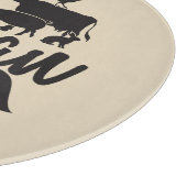 Custom Vegan and Proud, Küche Schneidebrett (Ecke)