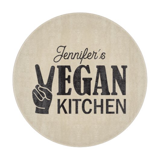 Custom Vegan Kitchen, Schneidebrett (Vorderseite)