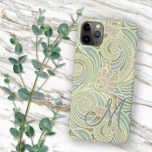 Custom Verziert Chic Pastel Paisley Floral Muster Case-Mate iPhone Hülle