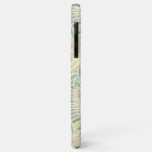 Custom Verziert Chic Pastel Paisley Floral Muster Case-Mate iPhone Hülle (Hinten/Links)