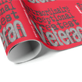 CUSTOM Veteran Extraordinär Geschenkpapier (Rolleneckpunkt)