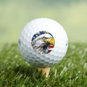Custom Veterans Gift - Callaway Bald Eagle  Golfball (Insitu T-Shirt)