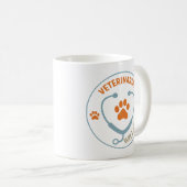 Custom Veterinarian Mug | Vet Doctor’s Day Kaffeetasse (VorderseiteRechts)
