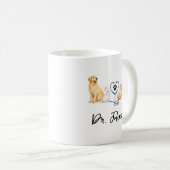 Custom Veterinarian | Personalized Doctor’s Day Kaffeetasse (VorderseiteRechts)