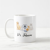 Custom Veterinarian | Personalized Doctor’s Day Kaffeetasse (Links)