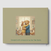 Custom Veterinary Retirement & Event Guest Book Gästebuch (Rückseite)