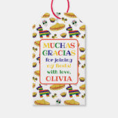 Custom Vibrant Dia de los Muertos & Fiesta  Geschenkanhänger (Vorderseite)