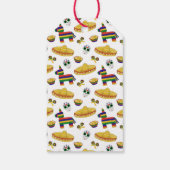 Custom Vibrant Dia de los Muertos & Fiesta  Geschenkanhänger (Rückseite)