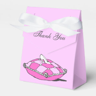 Custom Vielen Dank Cinderella Slipper Pink Gefalle Geschenkschachtel