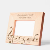 Custom Vielen Dank Etched Wooden Foto Geätzte Rahmen (Links)