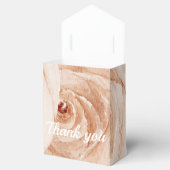 Custom Vielen Dank Hochzeit Aquarell Rose Geschenk Geschenkschachtel (Geöffnet)