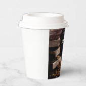 Custom Vielen Dank JOJO GIFT Modernes Design schwa Pappbecher (Rechts)