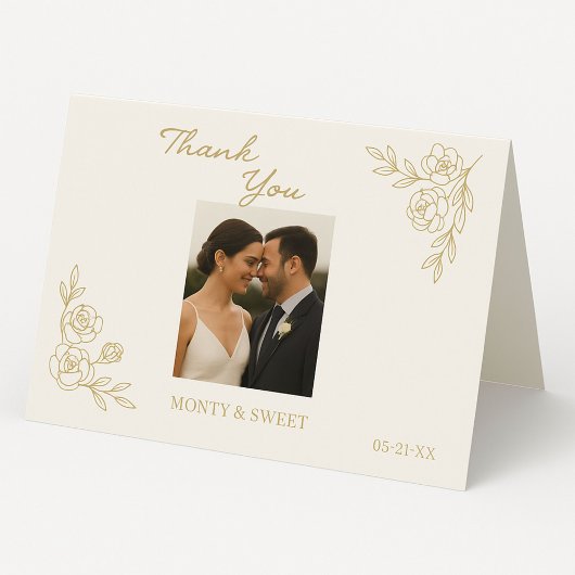 Custom Vielen Dank Karten - elegant und einzigarti