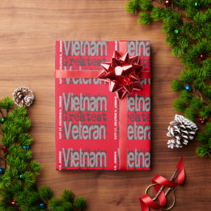 CUSTOM Vietnam Veteran Extraordinär Geschenkpapier
