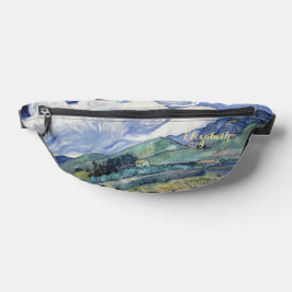 Custom Vincent Van Gogh Art Travel Waist Crossbody Bauchtasche