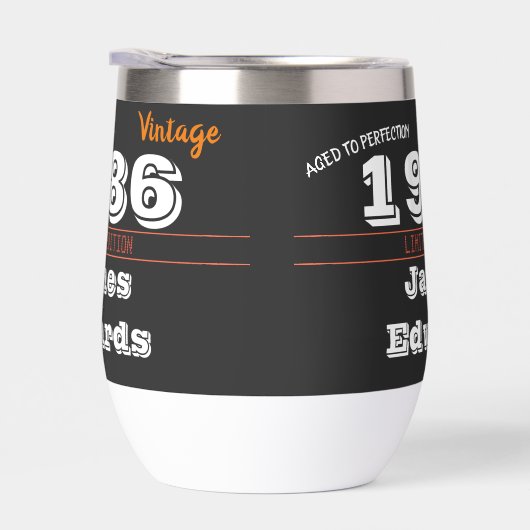 Custom Vintag 1986 40. Geburtstag - Retro (Rechts)