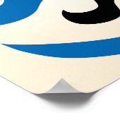 Custom Vintag Ästhetik Funny Japanisch Kabuki Poster (Ecke)