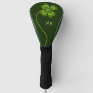 Custom Vintag Four Leaf Kleeblatt Luck Mit Monogra Golf Headcover