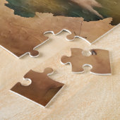 Custom Vintag Hot Air Ballon | Antiquitätenreise Puzzle (Seite)