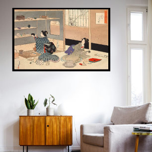 Custom Vintag Japanisches Teezeremonie Art 2 Poste Poster