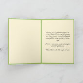 Custom Vintag Retro "Warm & Cosy" Weihnachten (Innenseite)