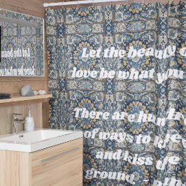 Custom Vintag Tile Nowruz iranisches Neujahrsgesch Duschvorhang