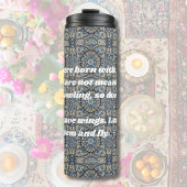 Custom Vintag Tile Nowruz iranisches Neujahrsgesch Thermosbecher