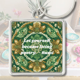 Custom Vintag Tile Nowruz Persian New Year Gift Schlüsselanhänger