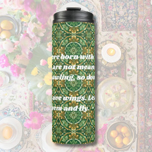Custom Vintag Tile Nowruz Persian New Year Gift Thermosbecher