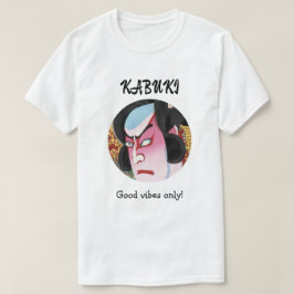 Custom Vintage Aesthetic Japanese Kabuki Theater T-Shirt