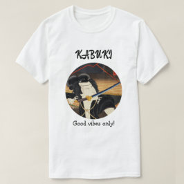 Custom Vintage Aesthetic Japanese Kabuki Theater T-Shirt
