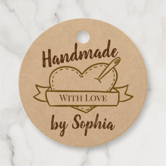 CUSTOM Vintage Pappe Handgefertigt Geschenkanhänger