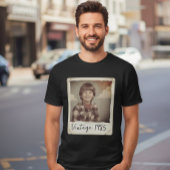 Custom Vintage Photo And Year Shirt, Custom Shirt 