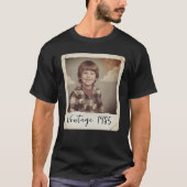 Custom Vintage Photo And Year Shirt, Custom Shirt  (Vorderseite)