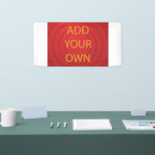 Custom Vinyl Banner for Wedding Celebrations (Messe)