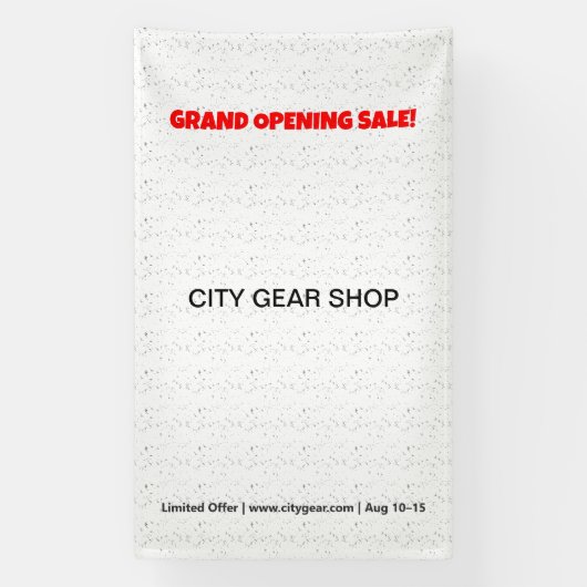 Custom Vinyl Banners & Signs | Veranstaltungen und Banner (Vertikal)