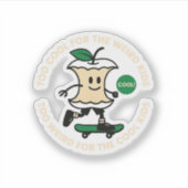 Custom Vinyl Stickers | Klare wasserdichte Decks Aufkleber (Vorderseite)