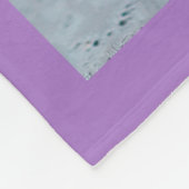 Custom Violet Aunt Photo Throw Gift from Kids Fleecedecke (Ecke)