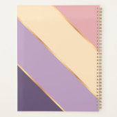 Custom Violet Lila Blush Pink Golden Traum Planer (Rückseite)