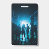 Custom VIP All-Access Concert Event Pass Female Ausweis (Rückseite)