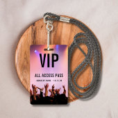 Custom VIP All Access Pass Konzert Event Ausweis