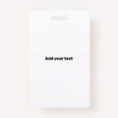 custom vip All Access Pass Konzert Pass Abzeichen Ausweis (Rückseite)