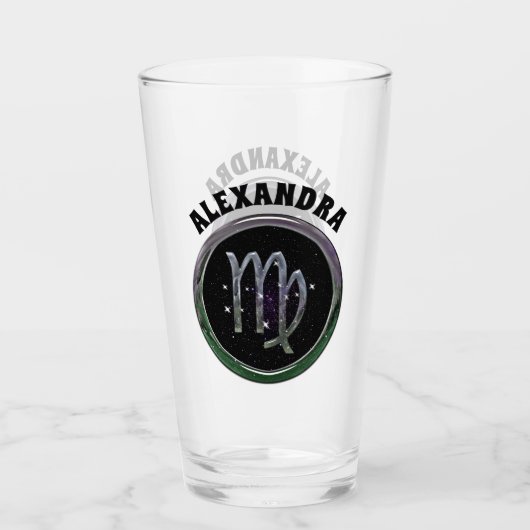 Custom Virgo Glas (Vorderseite)