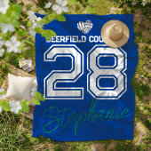 Custom Volleyball Name Number School  Fleecedecke