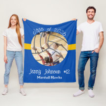 Custom Volleyball Picture Senior Night Graduation