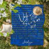 Custom Volleyball Senior Motivierend Typografy Fleecedecke